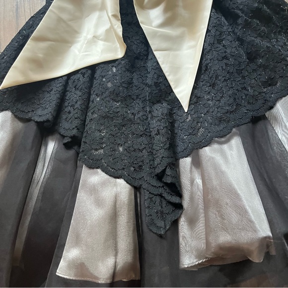 Betsy Johnson Party Dress Mini Strapless Bow Tulle sz 6 - Picture 13 of 14